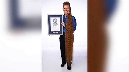 Meet the woman who holds the record for the world's longest mullet
