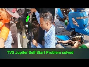 TVS Jupiter Self Starter Problem Kaise Thik kare