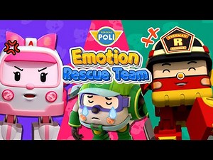 POLI Emotion Rescue Team Compilation│What Is My Feeling?│EP01 ~ 03│Robocar POLI TV