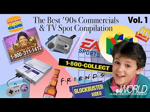The Best '90s Commercials & TV Spot Compilation | Vol. 1