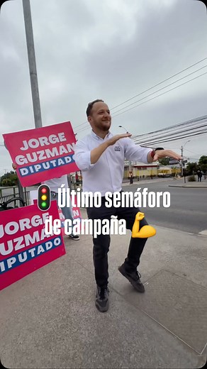 Último día de campaña y nuestros cuerpos lo saben 🕺. Muchas gracias a este tremendo equipo que nos acompañó cada mañana 💪🇨🇱 | Jorge Guzmán Zepeda