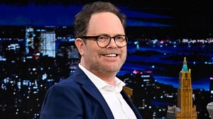 Rainn Wilson describes his viral run-in with an Office fan that he sat right next to on a plane and shares what he learned about happiness in Iceland while filming Peacock TV'S Geography of Bliss! | The Tonight Show Starring Jimmy Fallon