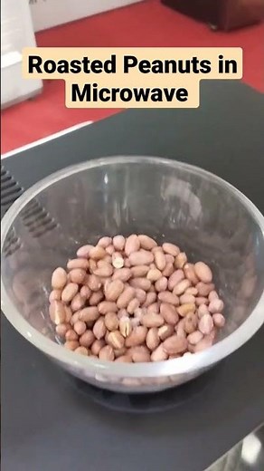 How to Roast Peanuts in Microwave #roastedpeanuts #lgmicrowave #peanuts