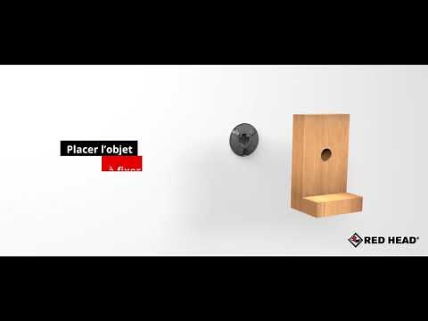 Comment poser une cheville à visser dans la plaque de plâtre ?
