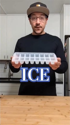 How To Make ICE Using An ICE Tray #ice #water #howto