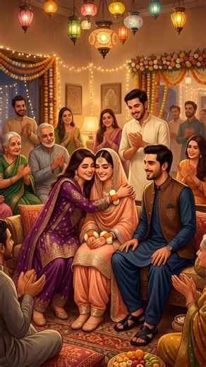 Sana & Zain’s Wedding Date Discussion 💍#shorts #trending #emtionalstory #villagelife