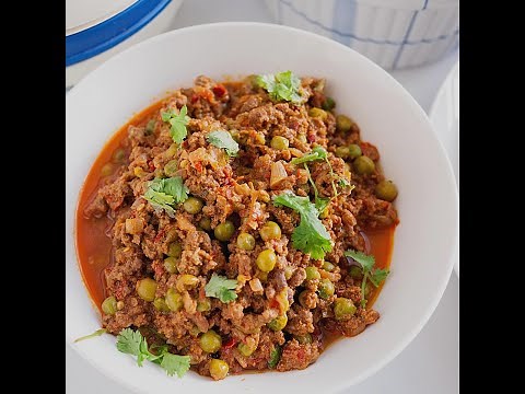 How to make Ground Beef Curry with Curry Powder and Peas in 20 Mins