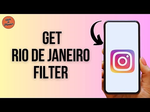 How to get the Rio de Janeiro filter on Instagram?