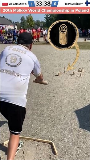 Peltsi Grabs 12 Points to Win the Set | Mölkky World Championships 2025