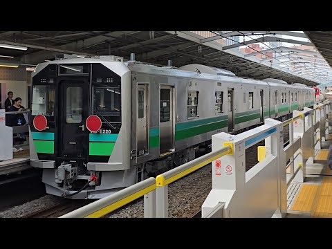 【盛岡地区向けHB-E220系J-TREC横浜出場甲種】9596レ DD200形0番台12号機 HB-E220系3両 石川町駅 通過シーン