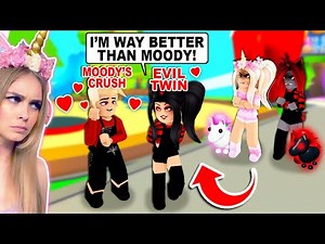 We CAUGHT My *EVIL TWIN* STEALING My BEST FRIENDS CRUSH In Adopt Me! (Roblox)