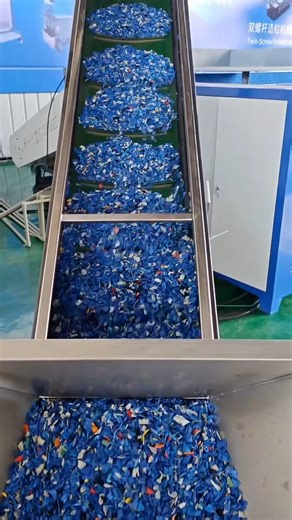 #hdpe #Plastic granulator #Water-free pelletizing technology