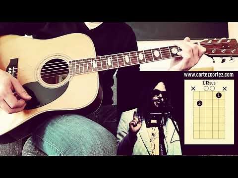 How To Play "CINNAMON GIRL" By Neil Young | Acoustic Guitar Tutorial On A Suzuki Three S F200 MIJ