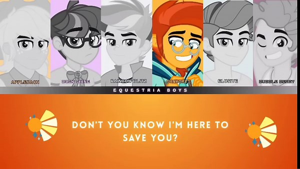 Your Idol (Saja Boys) - KPOP Demon Hunters | MLP Equestria Boys | Full Color Coded Lyrics