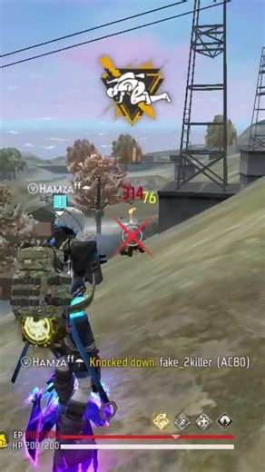 best game play in br #hamzaff #hamzacontest #freefire #trending