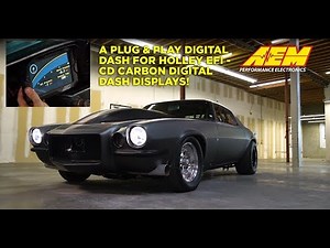 A Plug & Play Digital Dash for Holley EFI Systems!