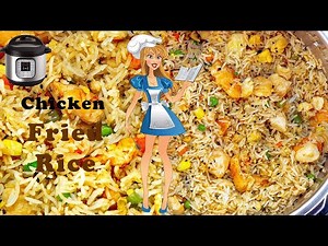 INSTANT POT CHICKEN FRIED RICE
