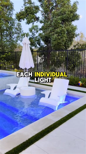 Pool Proz D&C on Instagram: "The more lighting in the pool the better! Multiple lighting sources in a pool can create a great ambience in your backyard. We love that we have the technology these days to change pool lighting colors too which doesn’t have to be a costly decision!"