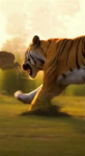 Tiger’s Lightning Hunt! 🐅⚡ Insane Jungle Chase Stunt