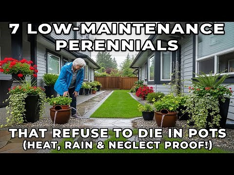 7 Tough Perennials That Thrive in Pots (Heat, Rain & Neglect Proof!)