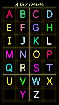 A to Z Letters #kidshome #education