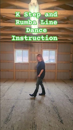 K Step and Rumba Line Dance Instruction #teacher #dance #linedance