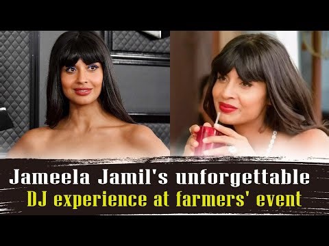 Jameela Jamil's Unforgettable DJ Experience at a Farmers' Event