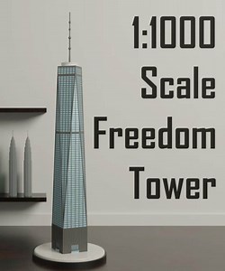 3D Printed Freedom Tower Model, WTC 1 Miniature, NYC Desk Decor - Etsy Australia