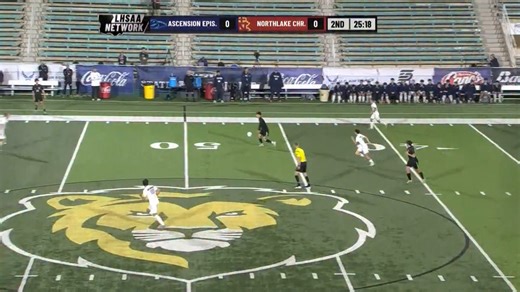 Northlake Christian Wolverines are the Div. IV LHSAA boys soccer state champs with a victory over Ascension Episcopal, 2-0. Harrison Wall scored the game-winner for Northlake Christian on a header. It was the 37th goal of the season for "King Harry." Gavan Clasen scored goal No. 2 on the night. Wolverines now own 4 state titles in soccer. | Garland Gillen FOX 8