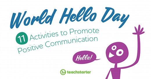 World Hello Day | 11 Activities to Promote Positive Communication