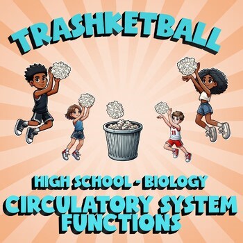 Circulatory System Functions TRASHKETBALL Science Game - No Prep Biology Review