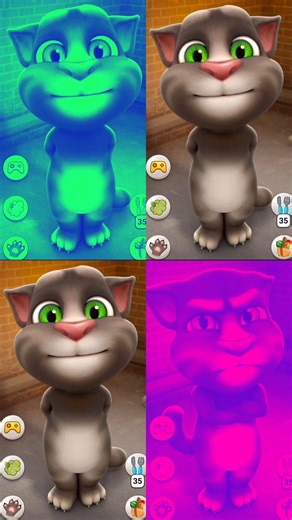 Talking tom say Noo 😂 #mytalkingtom #talkingtom #mytalkingtom2 #talkingcatfun #trending #shorts