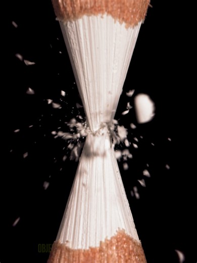 Battle of White Pencils #SlowMo | slow motion