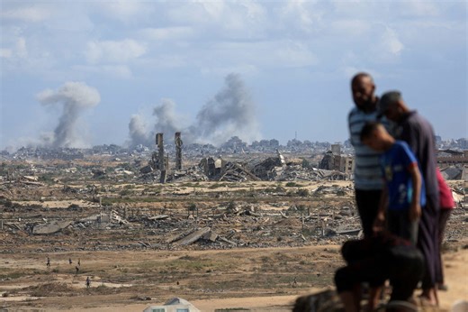 Gaza latest: Ceasefire talks underway in Egypt as Israel marks anniversary of October 7 attack
