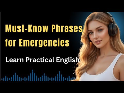 Learn English with Friendly Conversations | Must-Know Phrases for Emergencies