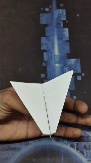 How to Make a Paper Plane That Flies Far ✈️ | Easy Origami Tutorial