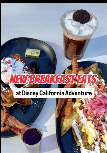 🚨 New breakfast alert at Disney California Adventure! We tried the brand new breakfast lineup at Pym Test Kitchen in Avengers Campus and loved every bite! ⏰ Breakfast is only served 8:00 - 10:30 AM 📲 Mobile order available for an easy grab-and-go morning ❓ Which one are you ordering first? ✨✨✨ #disneyland #disneycaliforniaadventure #disneyfood #disneyeats #disneylandresort