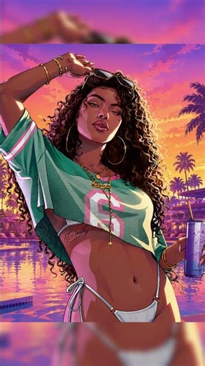 GTA 6 Cover Girl Revel? #gta #gta6 #gta6trailer #rockstargames