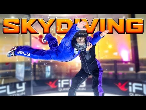 Max Takes on the MOST EXTREME VR Indoor Skydiving Experience! iFly Queenstown
