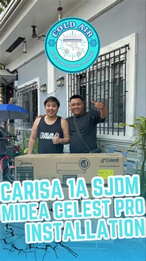 NAG INSTALL KAMI SA CARISSA 1A🥶 ------ OUR PHYSICAL STORE ------ 📍BULACAN · PANGASINAN · LAGUNA · CAVITE PAYMENT METHOD: ✅CASH ON DELIVERY ✅GCASH ✅HOME CREDIT ✅BANK TRANSFER ✅CREDIT CARD ( up to 12 months installment ) ✅FREE INSTALLATION ✅FREE DELIVERY ( in selected areas ) FOR MORE INFO, MESSAGE US ON FACEBOOK 📩 #Coldair #AirconDeals #AirconPromo #AirconInstallation #Midea | COLD AIR Airconditioning Trading