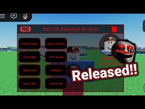 Roblox Mic Up script | Exploited by M1zz