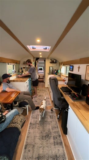 32K views · 483 reactions | Could You See Yourself Creating Memories in This Bus? | Tiny Home Tours | Facebook