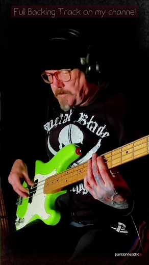 Tight FUNK BASS backing track jam #bassplayer