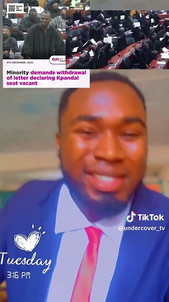 NPP called on parliament to reverse the declaration of kpandai seat vacant