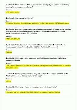 AWS Cloud Practitioner Essentials Practice Test video