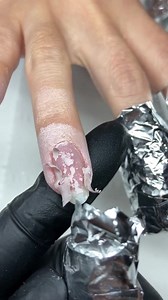 3.5M views · 59K reactions | THE FIX IS IN @basexcoat ”This is how I repair a broken nail that has split so far down it would be impossible to cut down without causing pain to my client.  So I cut them down to a safe length & used Silk and Biab to hold it in place until the nail grows out.” #nailsmagazine #biabluna #thegelbottle #silkrepairnail #nailsofinstagram | NAILS Magazine | Facebook
