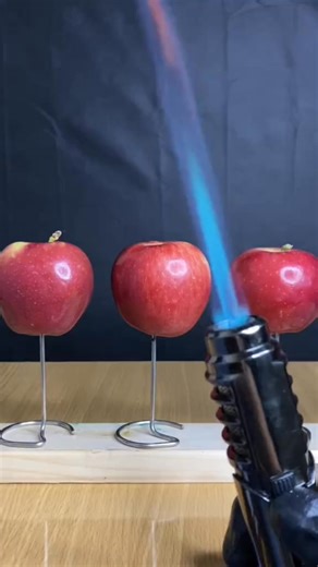 72K views · 134 reactions | Powerful Lighter vs Apple  | powerful1a1 | Facebook