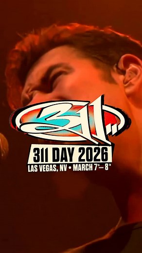 311 on Instagram: "26 years of 311 Day!  Tell us about your first one in the comments. The countdown to our biggest and most immersive 311 Day starts now! Tickets officially go on sale TOMORROW 10/17 at 10AM PT. Can’t wait to do it all again, March 7–8, 2026 in Las Vegas. Lock in your spot at 311Day.com"