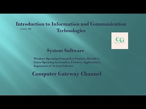 window and Linux operating system