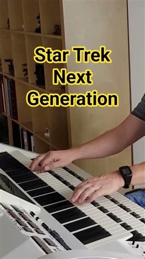 Star Trek Next Generation #enterprise #picard #tvthemesongs #sciencefiction Wersi Orgel Sonic Orgel